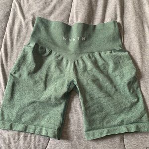 Forest green Nvgtn pro shorts